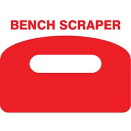 Accuform TOOL SHADOWS SCRAPERS COLOR PVR384RD PVR384RD